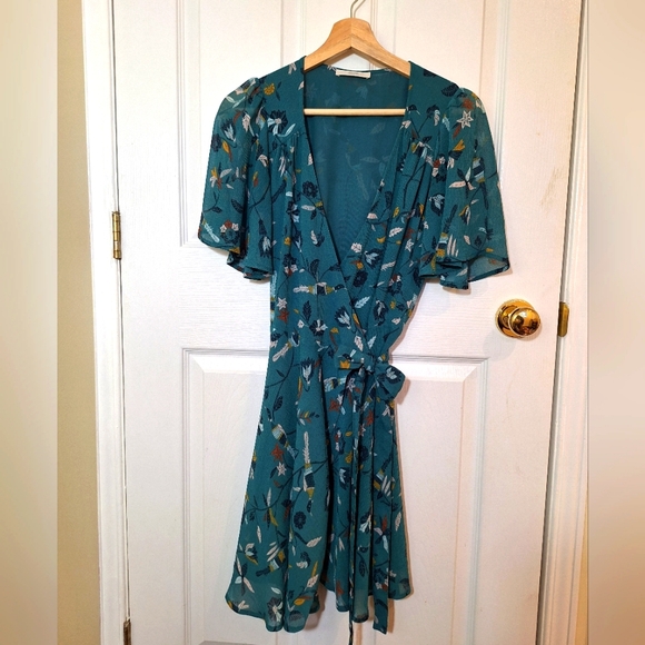 Sessùn Wrap Dress - Rio Swing Birdtiki - Picture 1 of 5